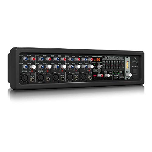 Behringer パワードミキサー PMP550M高品質マイクプリアンプ Amazon | Behringer パワードミキサー 最大2 x 250W 高品質マイク